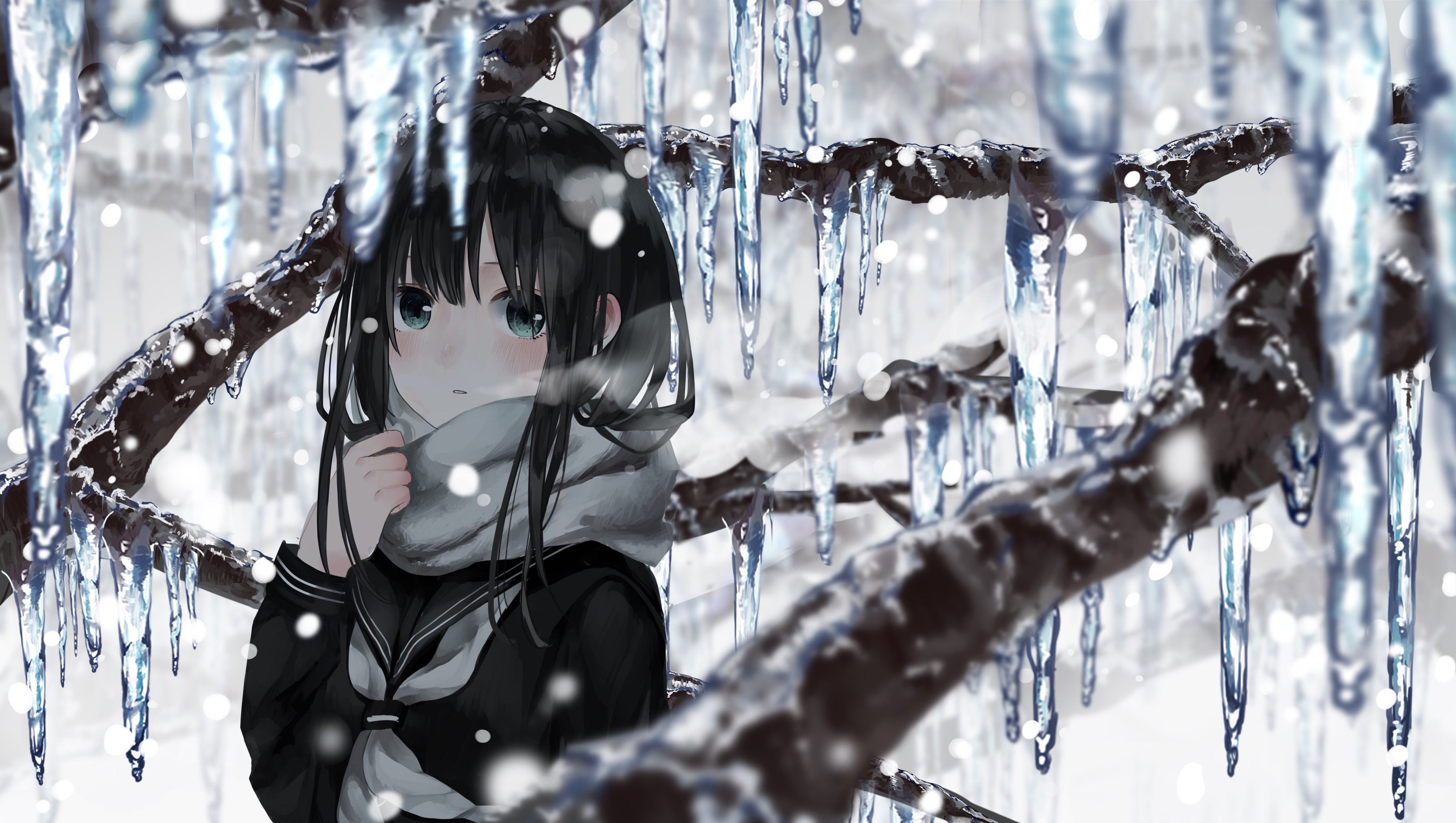107672-ice-snow-winter-scarf-anime-anime-girls